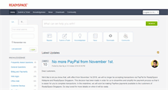 Desktop Screenshot of helpdesk.readyspace.com