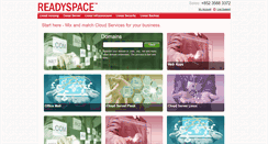 Desktop Screenshot of cloud.readyspace.com.hk